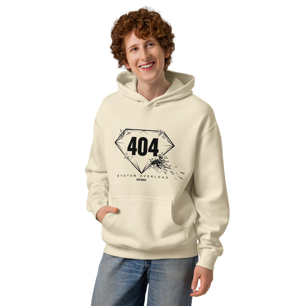 Norpex System Overload 404 men's oversized box hoodie — Canadian streetwear