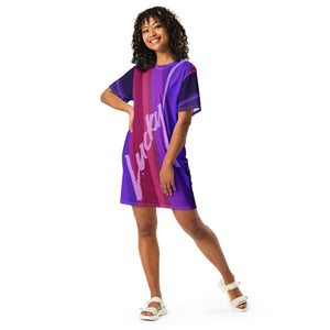 Lucky graphic t-shirt dress women streetwear Norpex Canada far