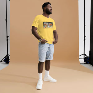 Do Not Disturb men's graphic tee yellow streetwear Norpex Canada