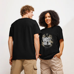 Ghost Mode ON unisex graphic tee dark minimal streetwear Norpex Canada