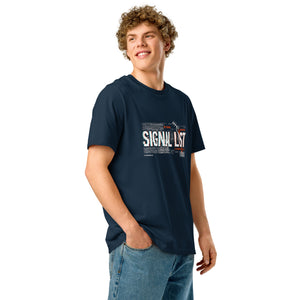 Signal Lost men's graphic tee navy streetwear Norpex Canada side