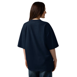 Do Not Wake organic oversized tee — sleeping cat graphic, Quiet Hours series by Norpex